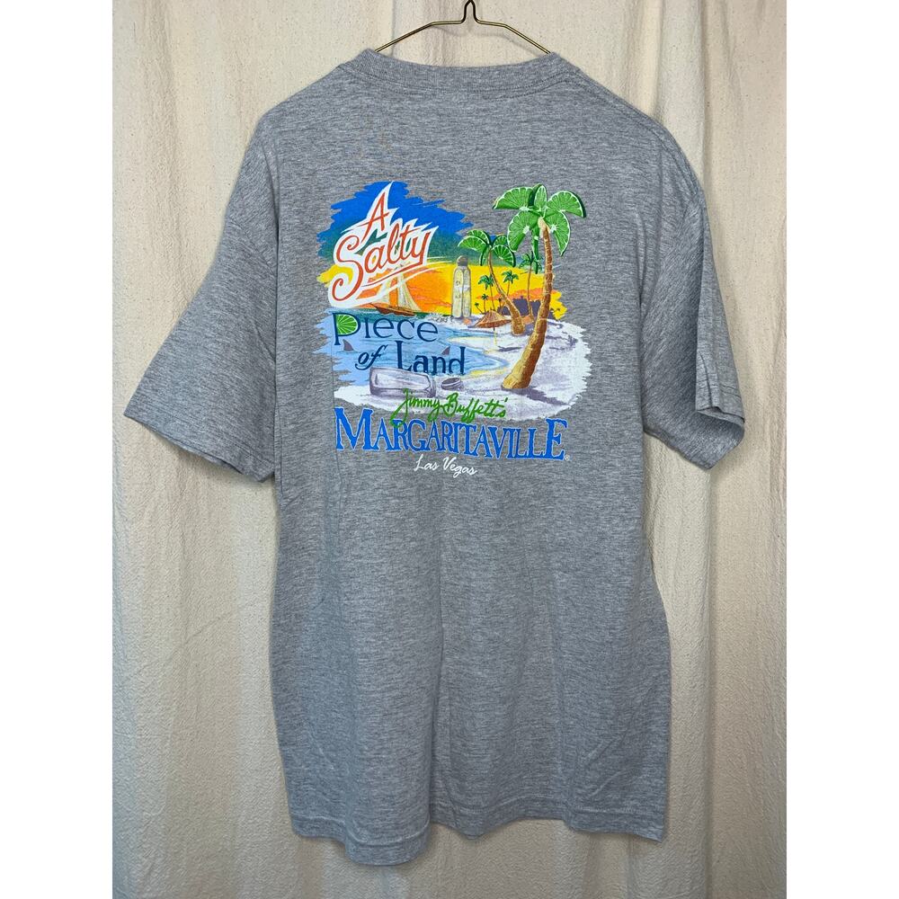 Vintage 2000s Jimmy Buffett Margaritaville Las Vegas Island Vacation Shirt L